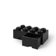 LEGO úložný box 8 s šuplíky - černá - 40061733_2.png