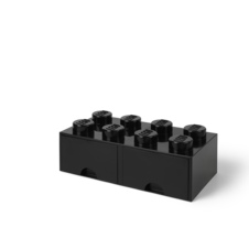 LEGO úložný box 8 s šuplíky - černá - 40061733_3.png
