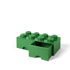 LEGO Brick Drawer 8 - Dark Green