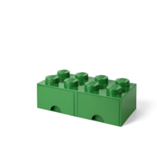 LEGO Brick Drawer 8 - Dark Green