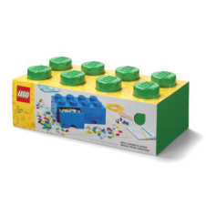LEGO úložný box 8 s šuplíky - tmavě zelená - 40061734_6.png