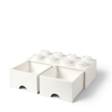 LEGO Brick Drawer 8 - White