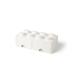 LEGO Brick Drawer 8 - White