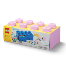 LEGO úložný box 8 s šuplíky - světle růžová - 40061738_6.png