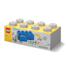 LEGO Brick Drawer 8 - Medium Stone Grey