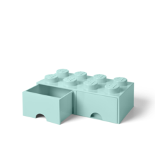 LEGO Brick Drawer 8 - Aqua