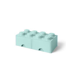 LEGO Brick Drawer 8 - Aqua