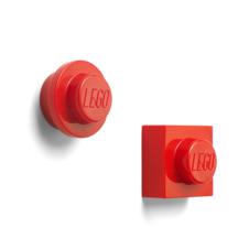LEGO Magnet Set, 2 Pcs - Red