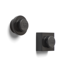 LEGO Magnet Set, 2 Pcs - Black