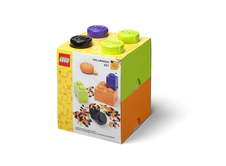 LEGO úložné boxy Multi-Pack 4 ks - fialová, černá, oranžová, zelená - 40150800_7.png