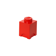 LEGO úložný box 1 - červená