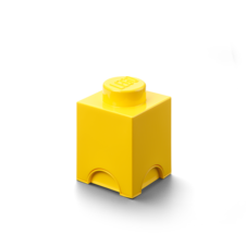 LEGO úložný box 1 - žlutá