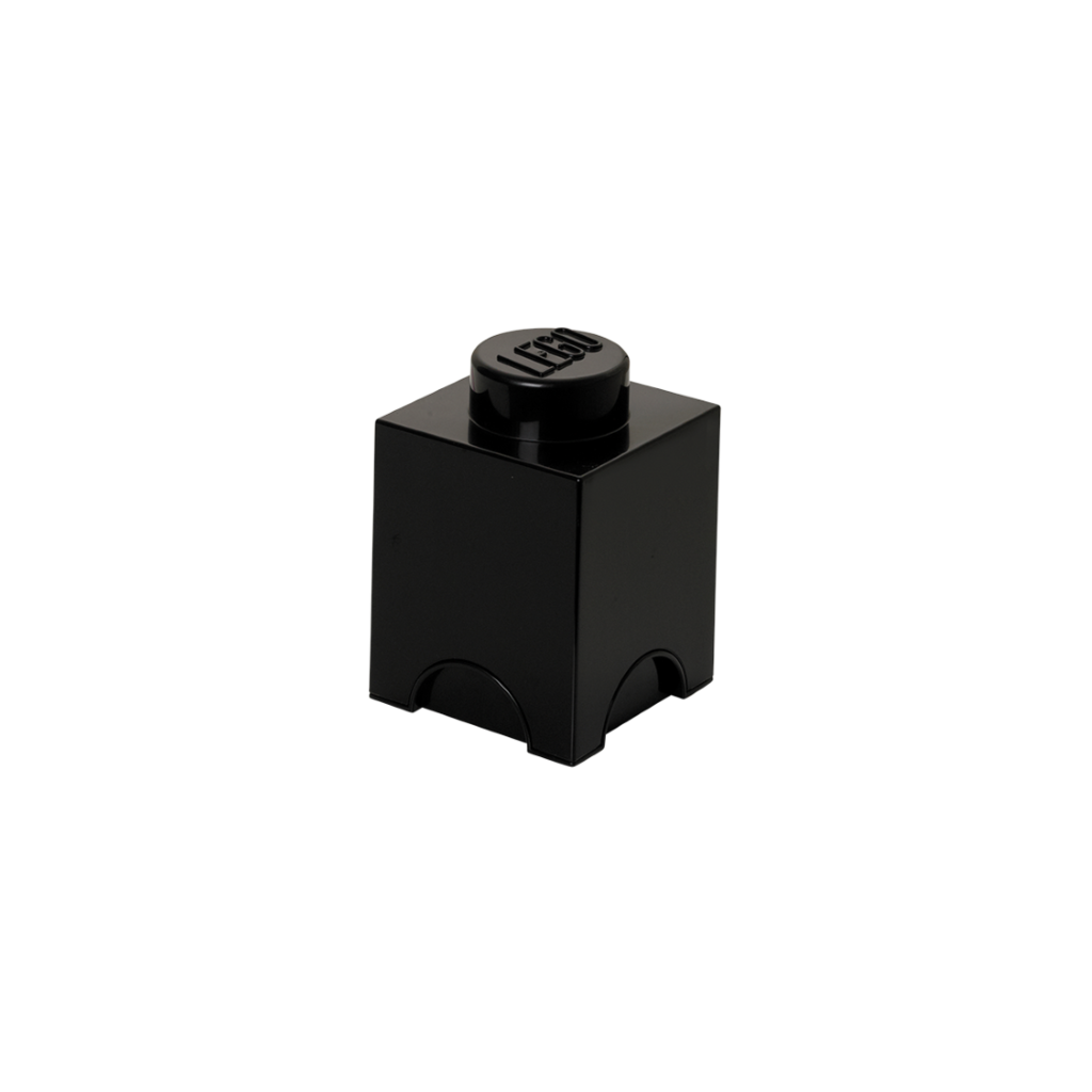 LEGO Storage Brick 1 - Black