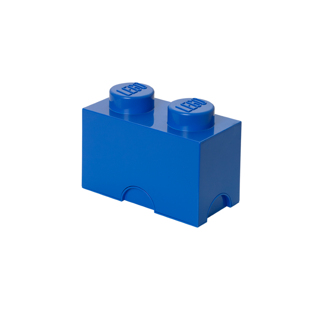 LEGO úložný box 2 - modrá