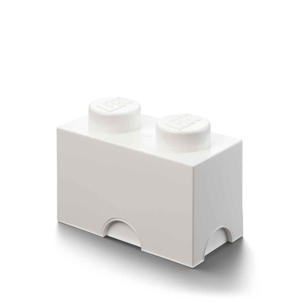 LEGO úložný box 2 - bílá
