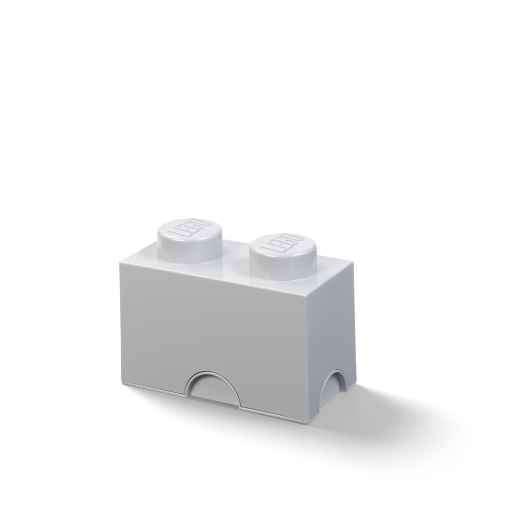 LEGO úložný box 2 - šedá