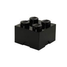 LEGO úložný box 4 - černá
