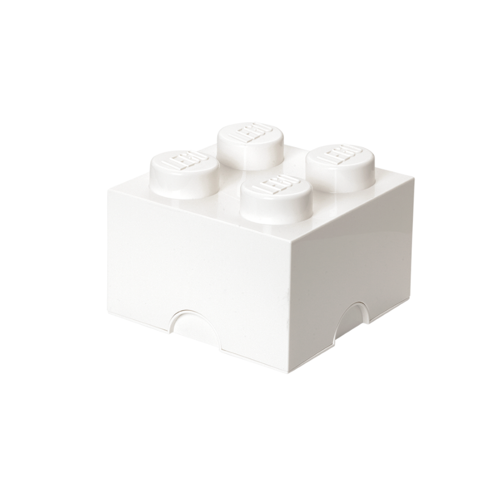 LEGO úložný box 4 - biela