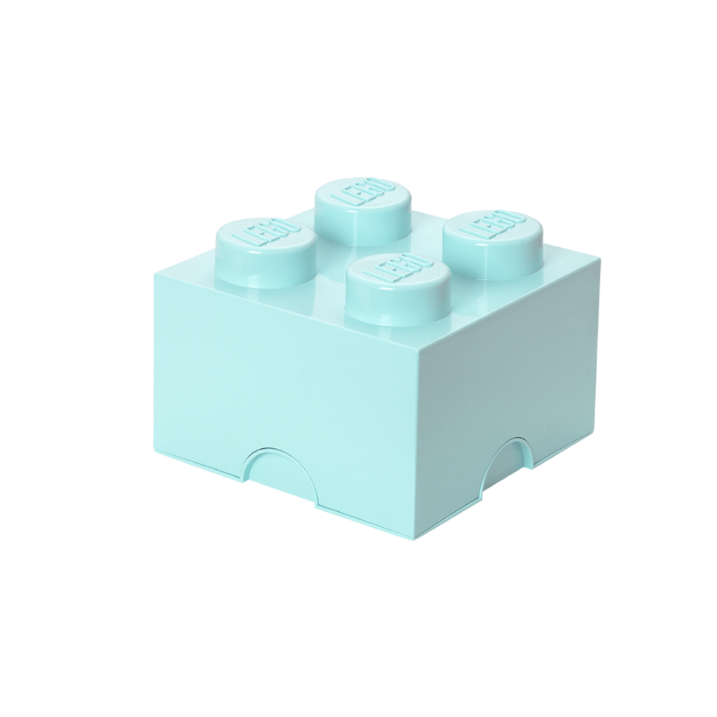 LEGO Storage Brick 4 - Aqua