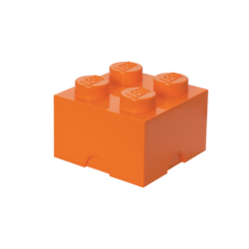 LEGO úložný box 4 - oranžová