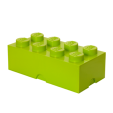 LEGO úložný box 8 - světle zelená