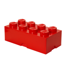 LEGO úložný box 8 - červená