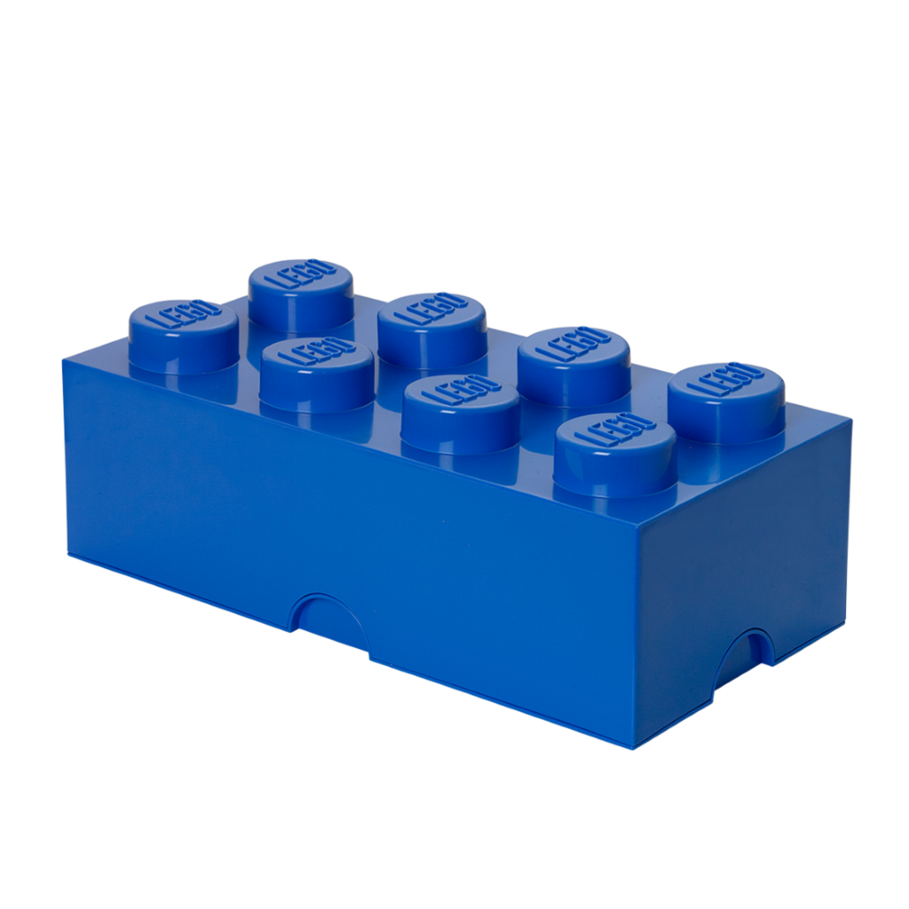 LEGO úložný box 8 - modrá