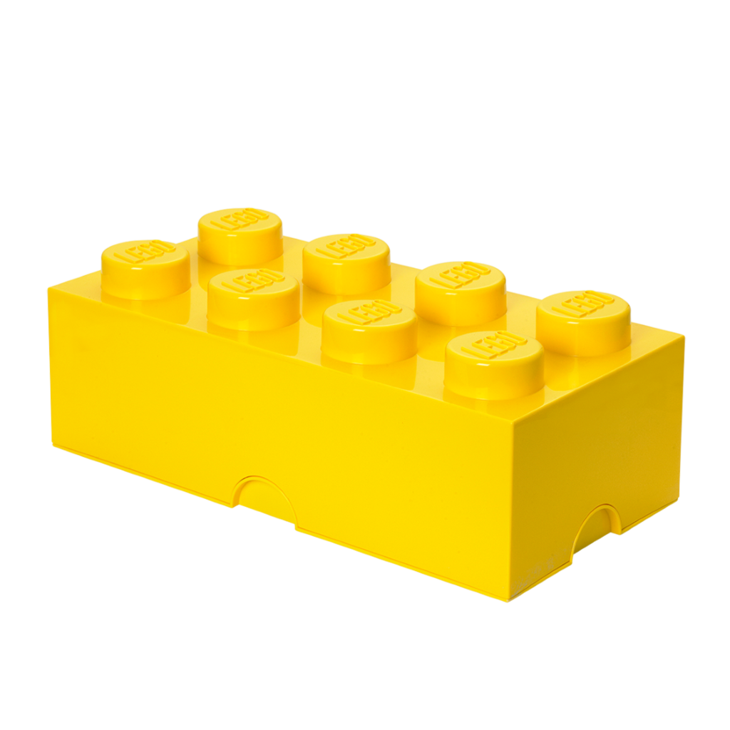 LEGO Storage Brick 8 - Yellow