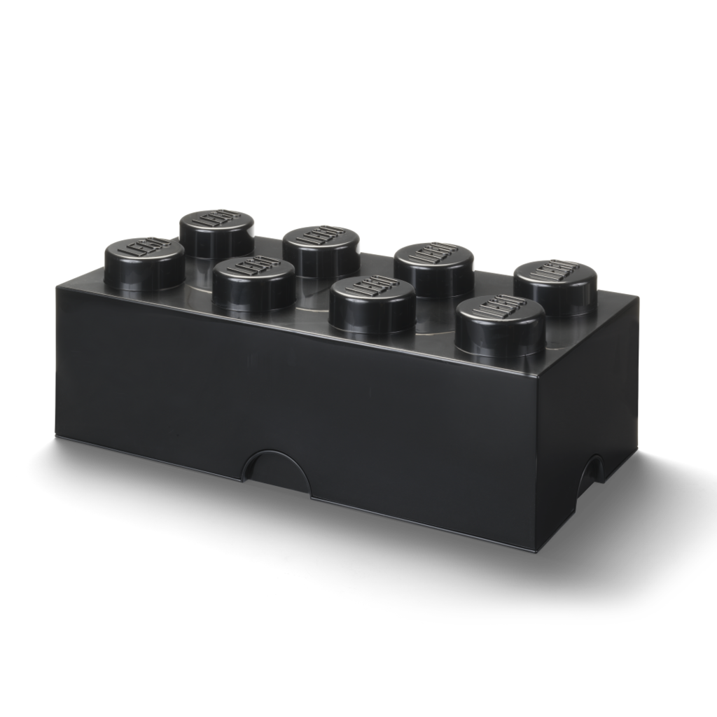 LEGO Storage Brick 8 - Black