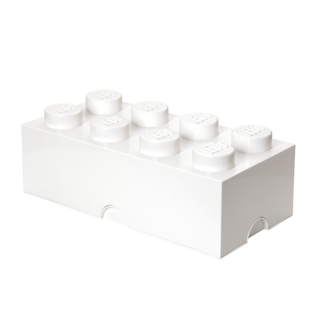 LEGO Storage Brick 8 - White