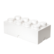 LEGO úložný box 8 - bílá