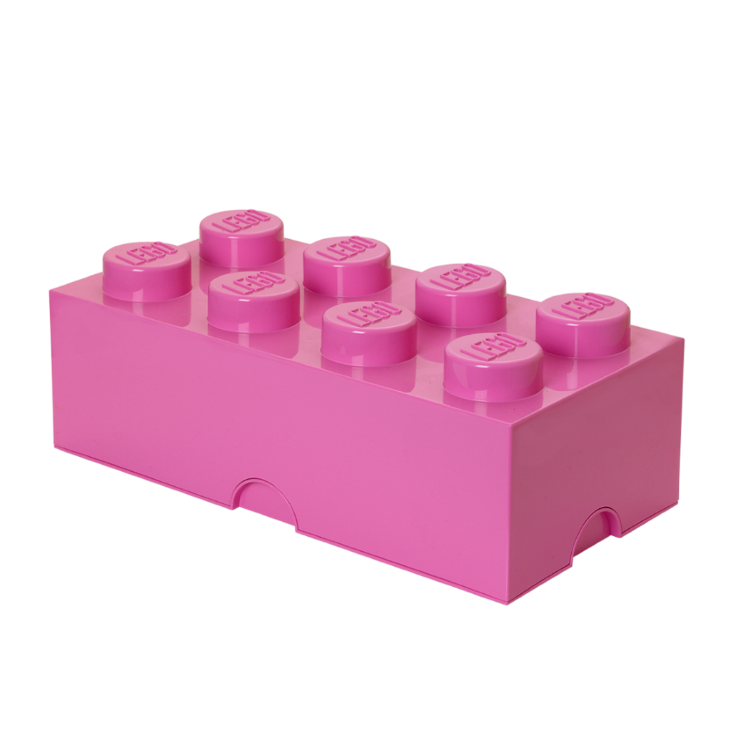 LEGO Storage Brick 8 - Bright Purple