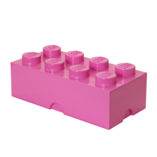 LEGO úložný box 8 - růžová