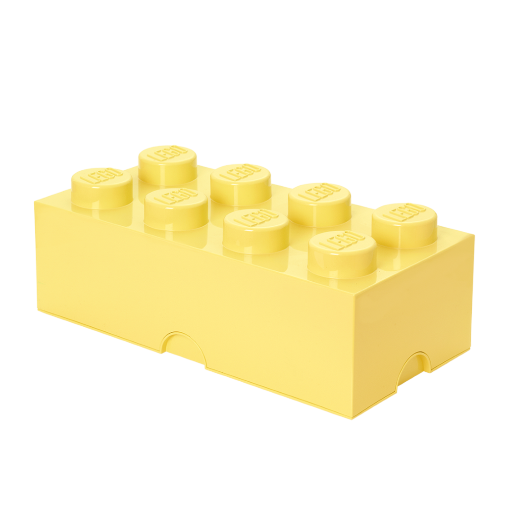 LEGO Storage Brick 8 - Cool Yellow