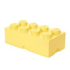 LEGO úložný box 8 - světle žlutá