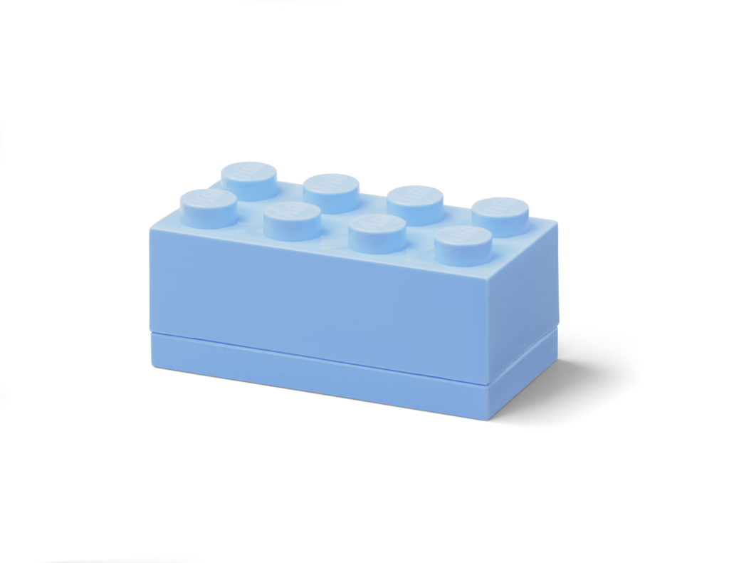 LEGO Mini Box 8 - Light Royal Blue