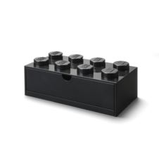 LEGO stolní box 8 se zásuvkou - černá - 40211733_1.png