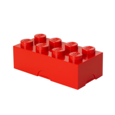 LEGO box na svačinu 100 x 200 x 75 mm - červená - 40231730_1.png