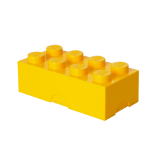 LEGO box na svačinu 100 x 200 x 75 mm - žlutá - 40231732_1.png