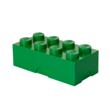 LEGO box na svačinu 100 x 200 x 75 mm - tmavě zelená - 40231734_1.png