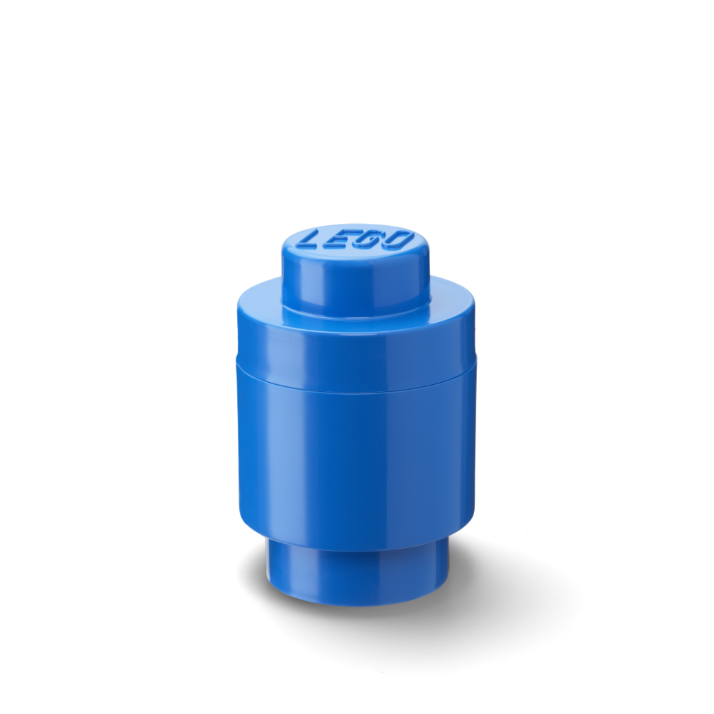 LEGO Storage Brick 1 Round - Blue