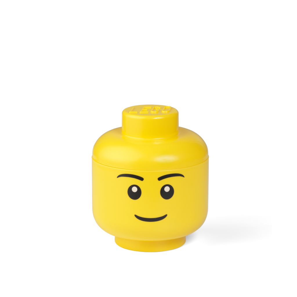 LEGO úložná hlava (veľkosť S) - chlapec