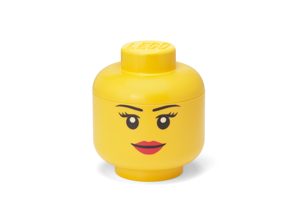 LEGO úložná hlava (velikost S) - dívka