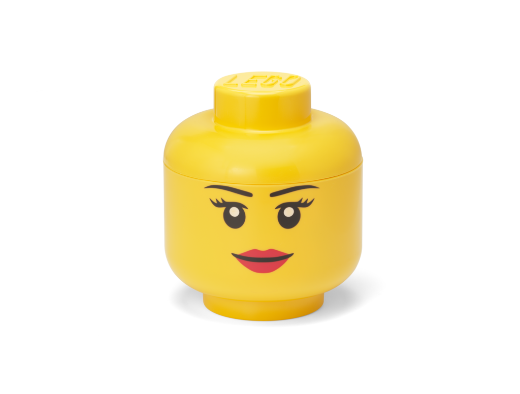 LEGO úložná hlava (veľkosť S) - dievča