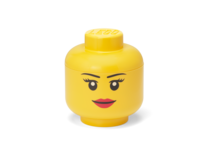 LEGO úložná hlava (velikost S) - dívka