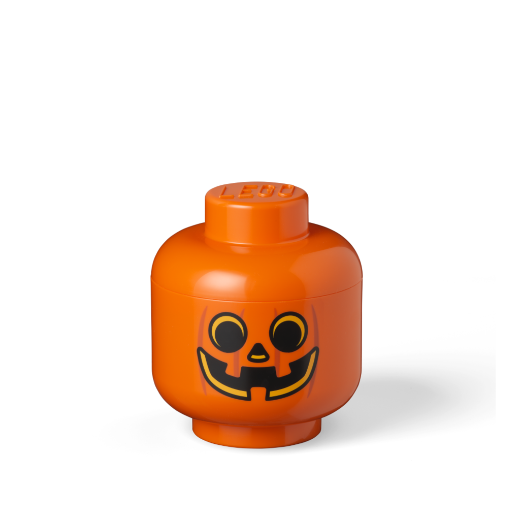 LEGO Storage Head (small) - Pumpkin