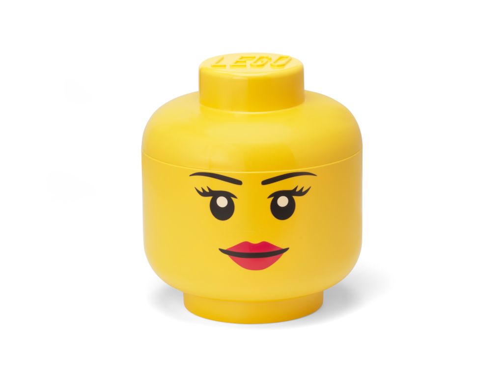 LEGO Storage Head (large) - Girl