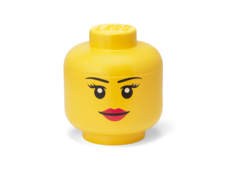 LEGO úložná hlava (velikost L) - dívka