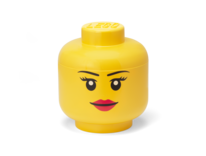 LEGO úložná hlava (velikost L) - dívka