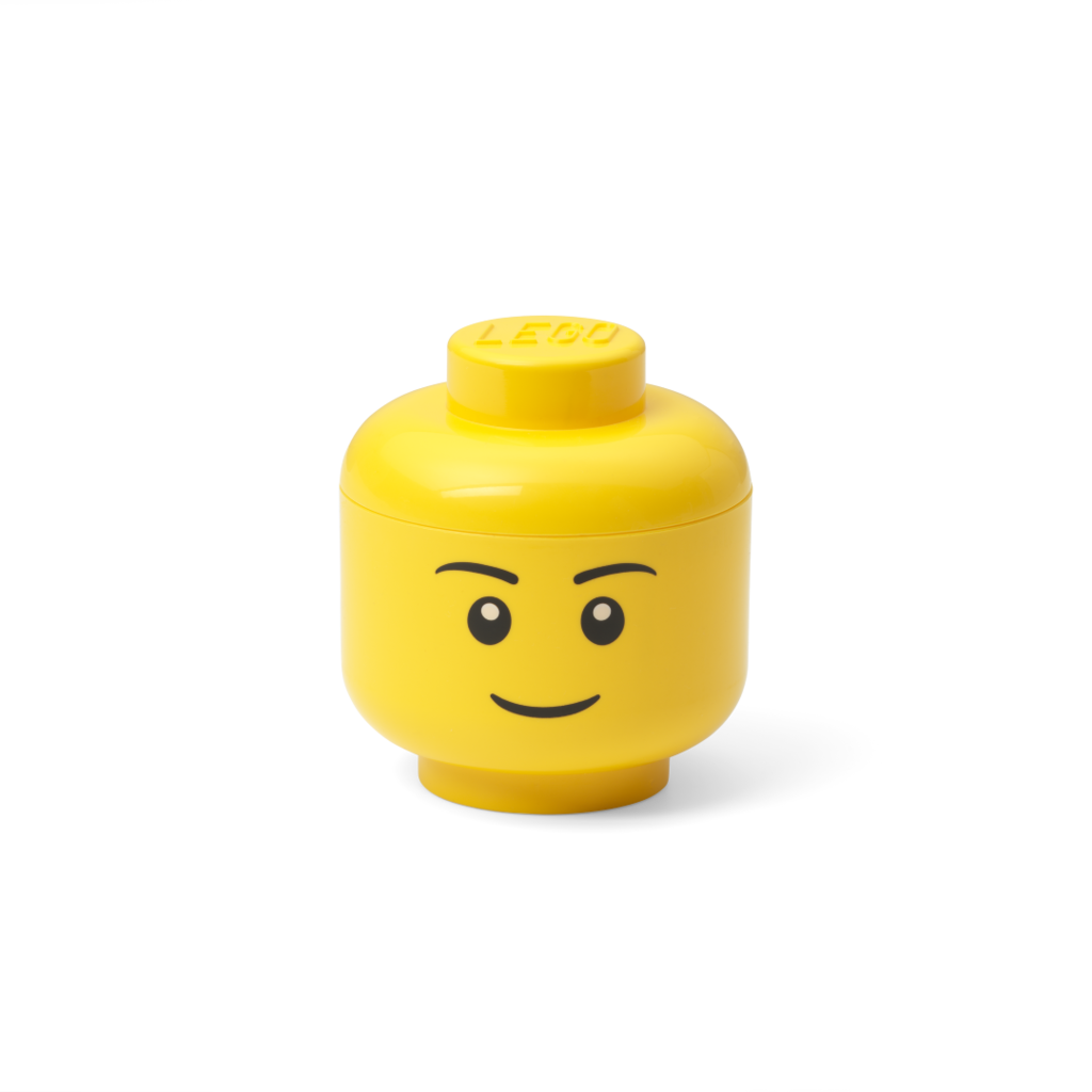 LEGO úložná hlava (mini) - chlapec